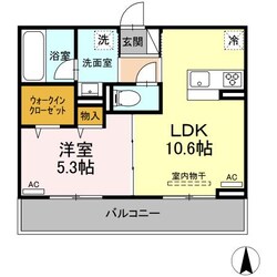 フォレスト和泉Ｂ棟の物件間取画像